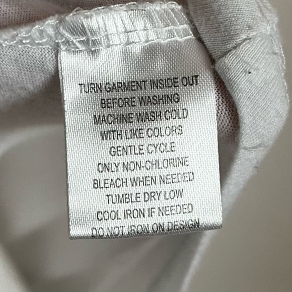 Disney • Blue White Mickey Mouse Palm Tree Tank Top - Picture 4 of 5